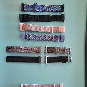Fitbit Charge 3 or Fitbit Charge 4 bands. Lot of 9 bands